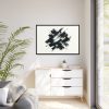 88289-78.jpg Boho Style of Grey Circle Framed Canvas