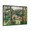 Environs of Briey by Pierre-Auguste Renoir Framed Canvas