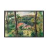 Environs of Briey by Pierre-Auguste Renoir Framed Canvas