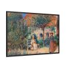 In Brittany by Pierre-Auguste Renoir Framed Canvas