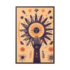 88299-1.jpg Retro Hippie Boho Sun Framed Canvas