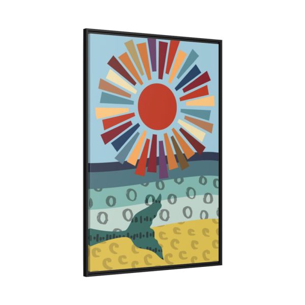 88299-10.jpg Mermaid Tail Framed Canvas