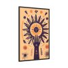 88299.jpg Retro Hippie Boho Sun Framed Canvas