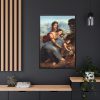Leonardo da Vinci's The Virgin and Child with Saint Anne Framed Canvas
