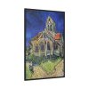 88299-130.jpg Vincent van Gogh's The Church at Auvers Framed Canvas