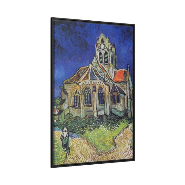 88299-130.jpg Vincent van Gogh's The Church at Auvers Framed Canvas