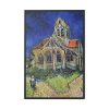 88299-131.jpg Vincent van Gogh's The Church at Auvers Framed Canvas