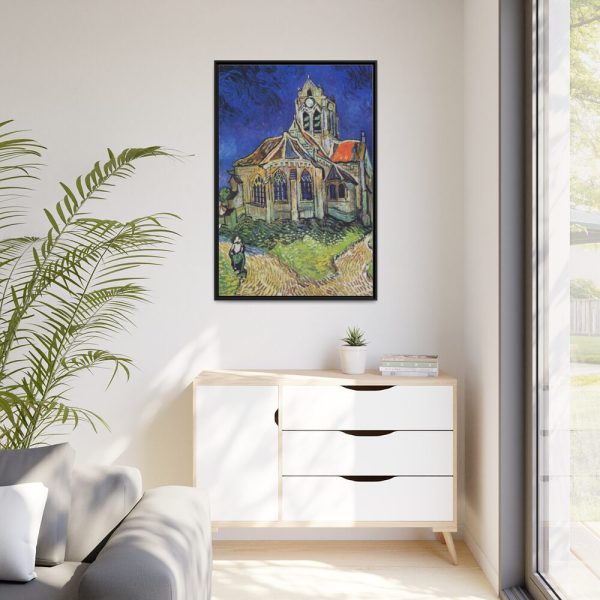 88299-133.jpg Vincent van Gogh's The Church at Auvers Framed Canvas