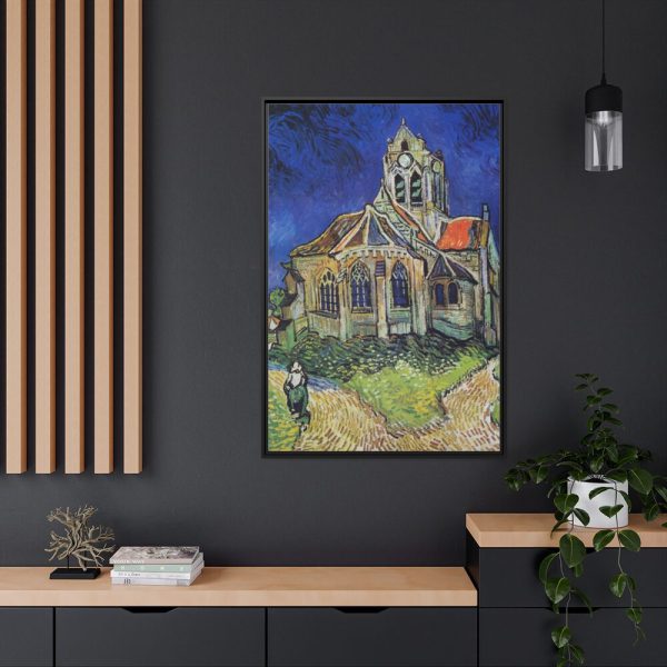 88299-134.jpg Vincent van Gogh's The Church at Auvers Framed Canvas