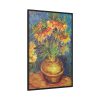 Vincent van Gogh's Imperial Fritillaries in a Copper Vase Framed Canvas
