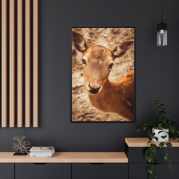 88299-154.jpg Roe Deer in Nature Framed Canvas