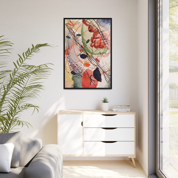 88299-18.jpg Aquarell by Wassily Kandinsky Framed Canvas