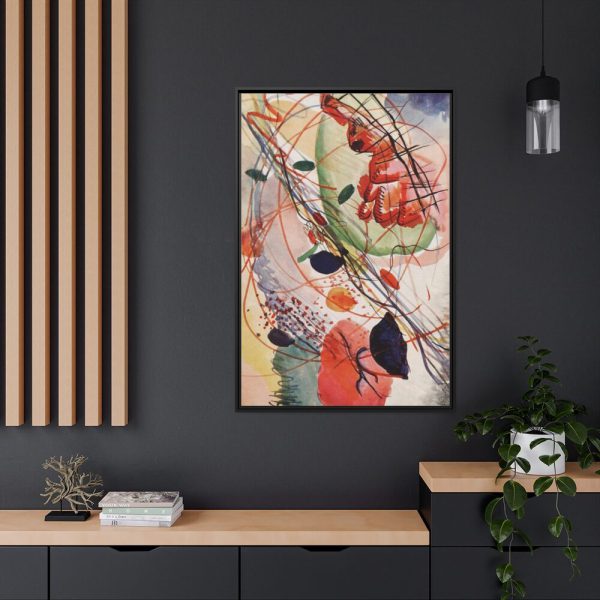 88299-19.jpg Aquarell by Wassily Kandinsky Framed Canvas