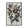 88299-201.jpg Harmonious Splashes in Black And White Framed Canvas