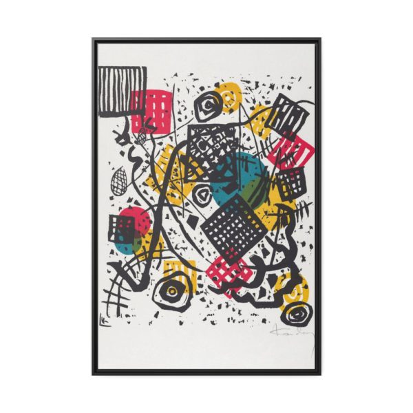 88299-21.jpg Kleine Welten V (Small Worlds V) by Wassily Kandinsky Framed Canvas