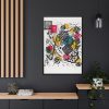 88299-24.jpg Kleine Welten V (Small Worlds V) by Wassily Kandinsky Framed Canvas