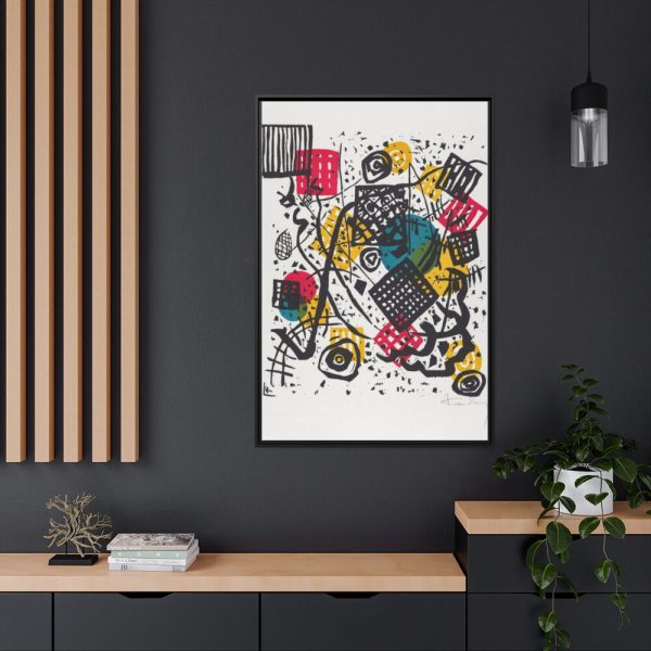 88299-24.jpg Kleine Welten V (Small Worlds V) by Wassily Kandinsky Framed Canvas
