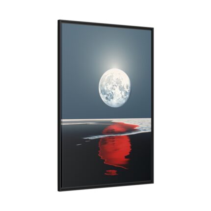 Moon Art, N°15 Framed Canvas