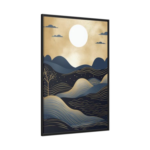 88299-40.jpg Moon Art, N°8 Framed Canvas