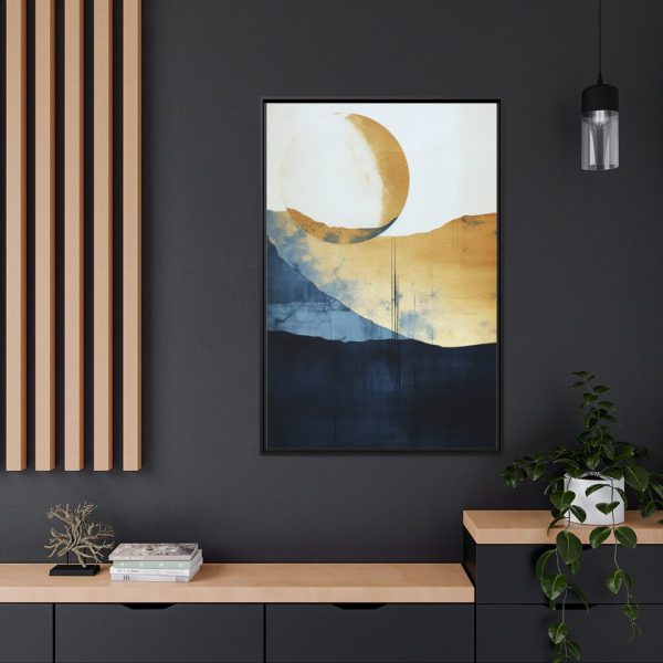 88299-49.jpg Moon Art, N°2 Framed Canvas