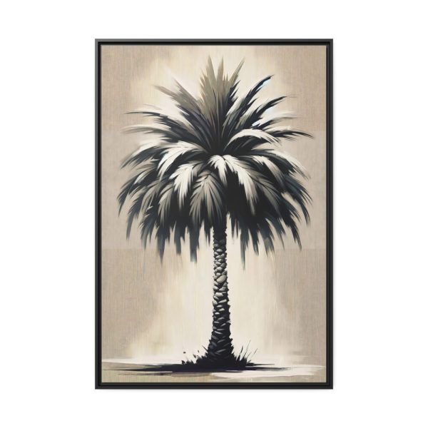 88299-51.jpg Palm Tree in Boho Style Framed Canvas