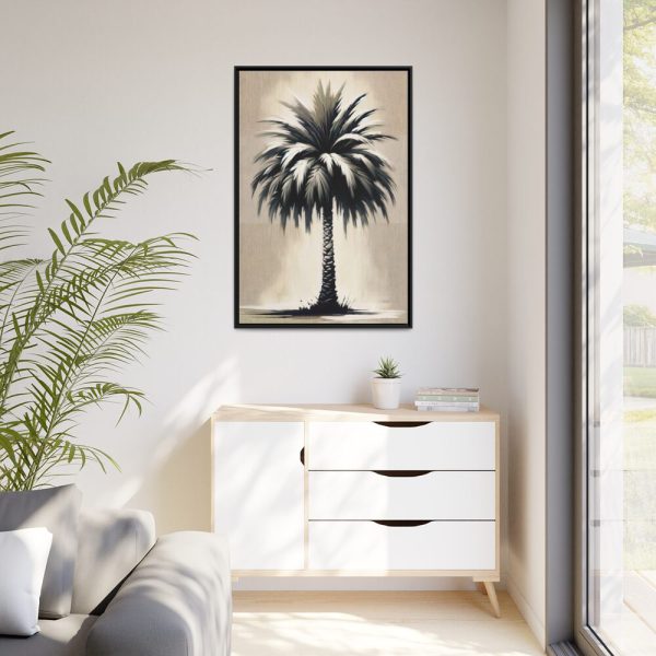 88299-53.jpg Palm Tree in Boho Style Framed Canvas