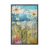 Assorted Flowers Framed Canvas