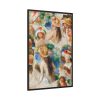Study of Heads by Pierre-Auguste Renoir Framed Canvas
