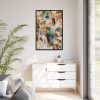 Study of Heads by Pierre-Auguste Renoir Framed Canvas