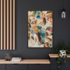 Study of Heads by Pierre-Auguste Renoir Framed Canvas