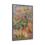 Landscape by Pierre-Auguste Renoir Framed Canvas