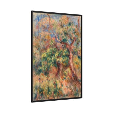 Landscape by Pierre-Auguste Renoir Framed Canvas