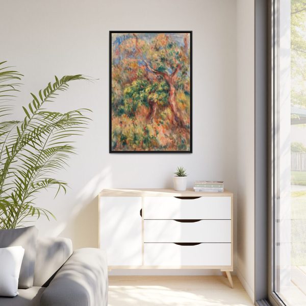 Landscape by Pierre-Auguste Renoir Framed Canvas