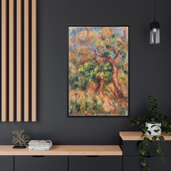 Landscape by Pierre-Auguste Renoir Framed Canvas