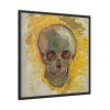 Van Gogh's Skull Framed Canvas
