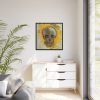 Van Gogh's Skull Framed Canvas
