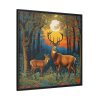 88302-130.jpg Deer and Deer in the Forest Framed Canvas