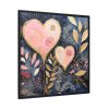 Boho Valentine Art Framed Canvas