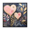 Boho Valentine Art Framed Canvas