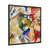 88302-30.jpg Painting with Green Center by Wassily Kandinsky Framed Canvas