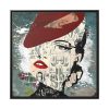 88302-36.jpg Fashionable Vintage Woman Framed Canvas