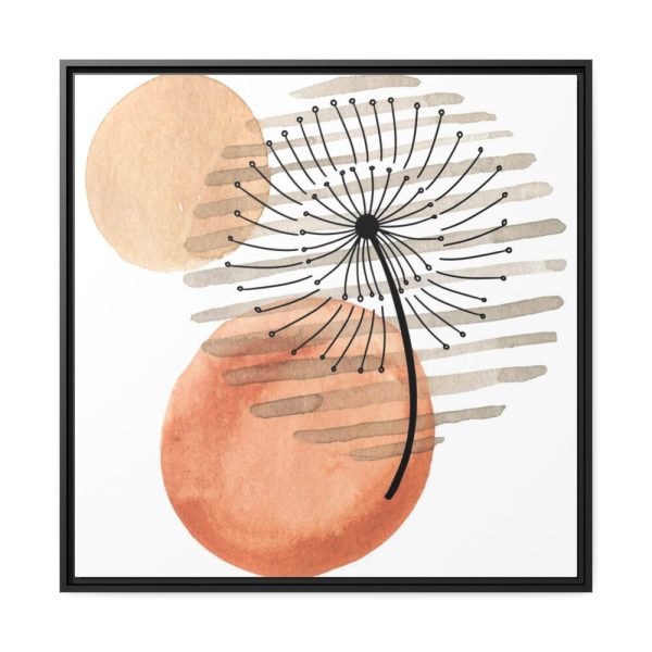88302-6.jpg Dandelion Flower Weed Framed Canvas