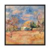 Dovecote at Bellevue by Pierre-Auguste Renoir Framed Canvas