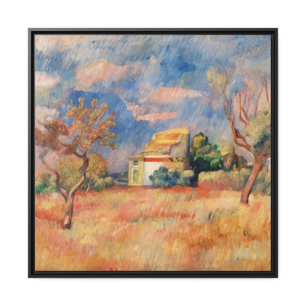 Dovecote at Bellevue by Pierre-Auguste Renoir Framed Canvas