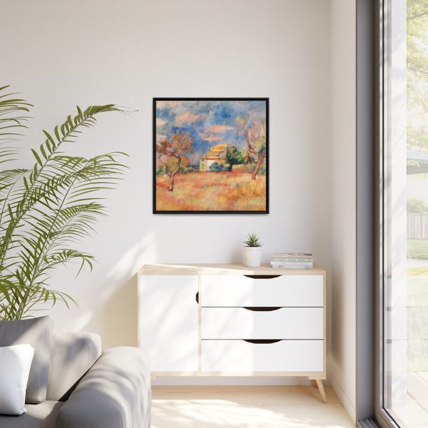 Dovecote at Bellevue by Pierre-Auguste Renoir Framed Canvas
