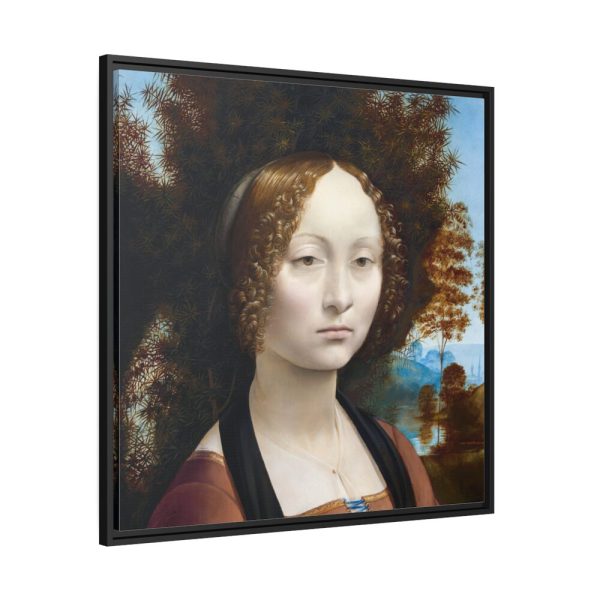 88302-95.jpg Ginevra de' Benci by Leonardo da Vinci Framed Canvas