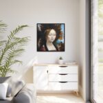 Ginevra de' Benci by Leonardo da Vinci Framed Canvas - Image 4