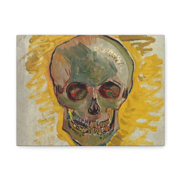 91624-10.jpg Van Gogh's Skull Standard Canvas