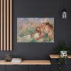 91638-103.jpg Girls in the Grass Arranging a Bouquet by Pierre-Auguste Renoir Standard Canvas
