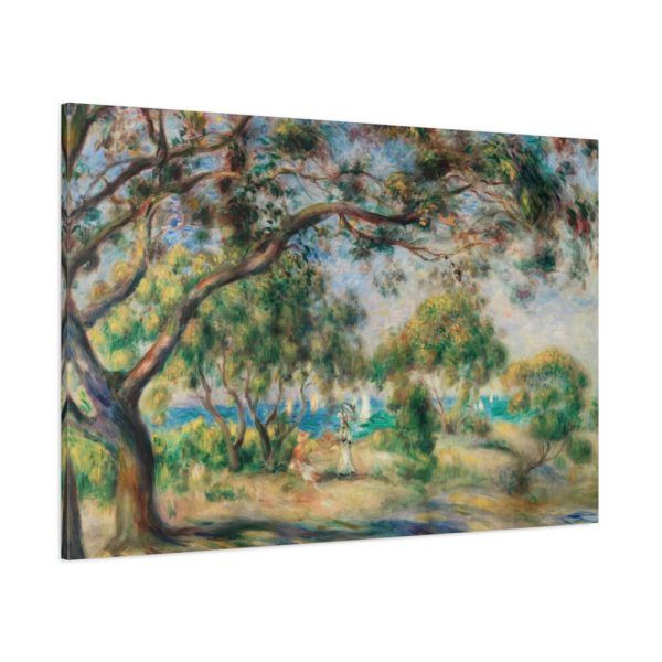 Bois de la Chaise by Pierre-Auguste Renoir Standard Canvas